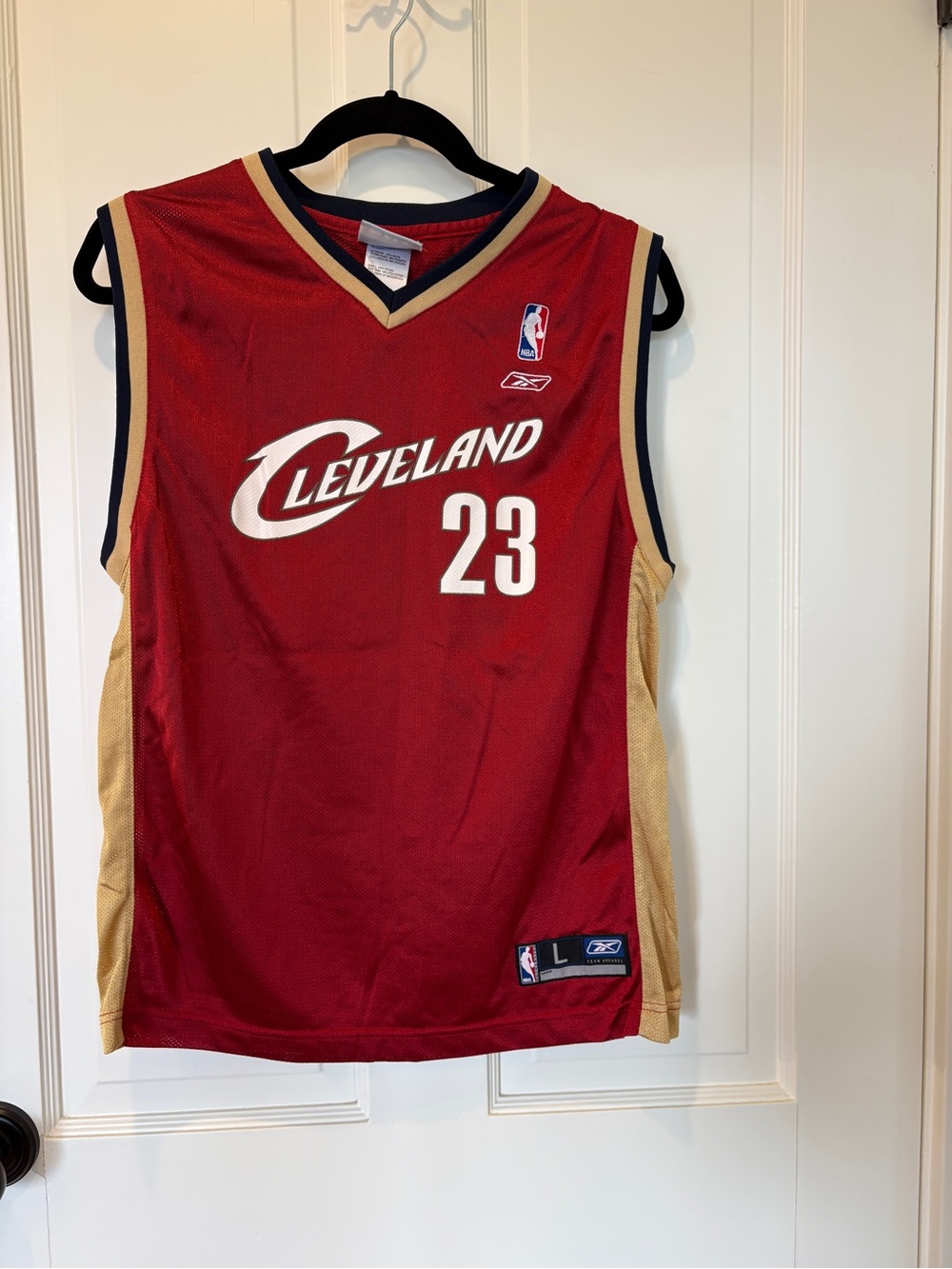 Reebok Cleveland LeBron Basketball Jersey